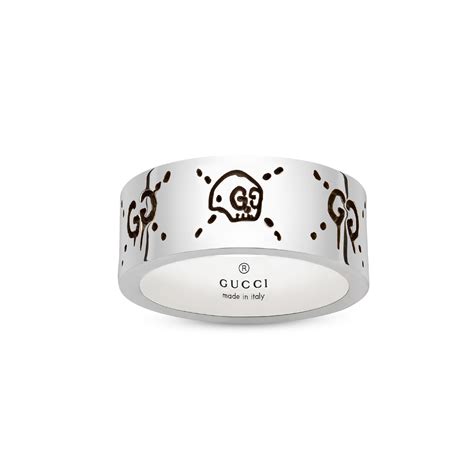 gucci rings ghost|Gucci Ghost Silver Ring .